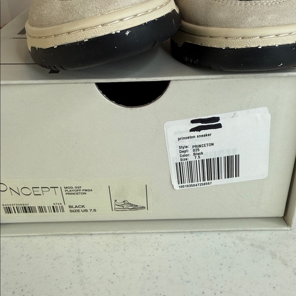 ONCEPT
Women's Princeton Low Top Sneakers Black Sz 7.5 - Picture 9 of 13